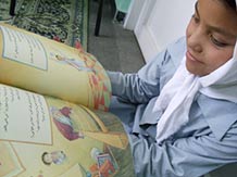 An Afghan Girl Reading The Boy Without a Name